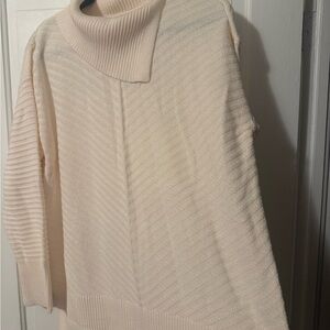 Style & Co. Women's Soft Cream Turtleneck Sweater